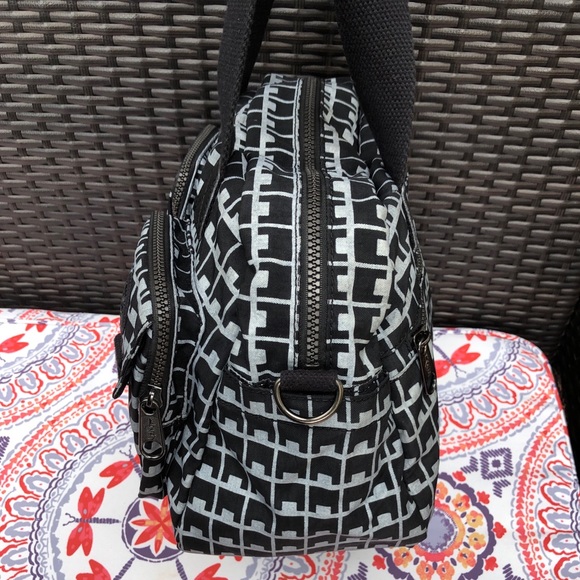 Kipling Defea Print Black and Gray - Picture 4 of 6